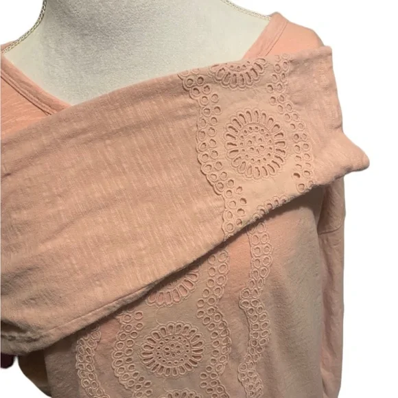 Knox Rose Dusty Pink Long Sleeve Shirt - Picture 3 of 8